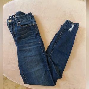 Good American Good Legs High Rise Crop Skinny Jeans